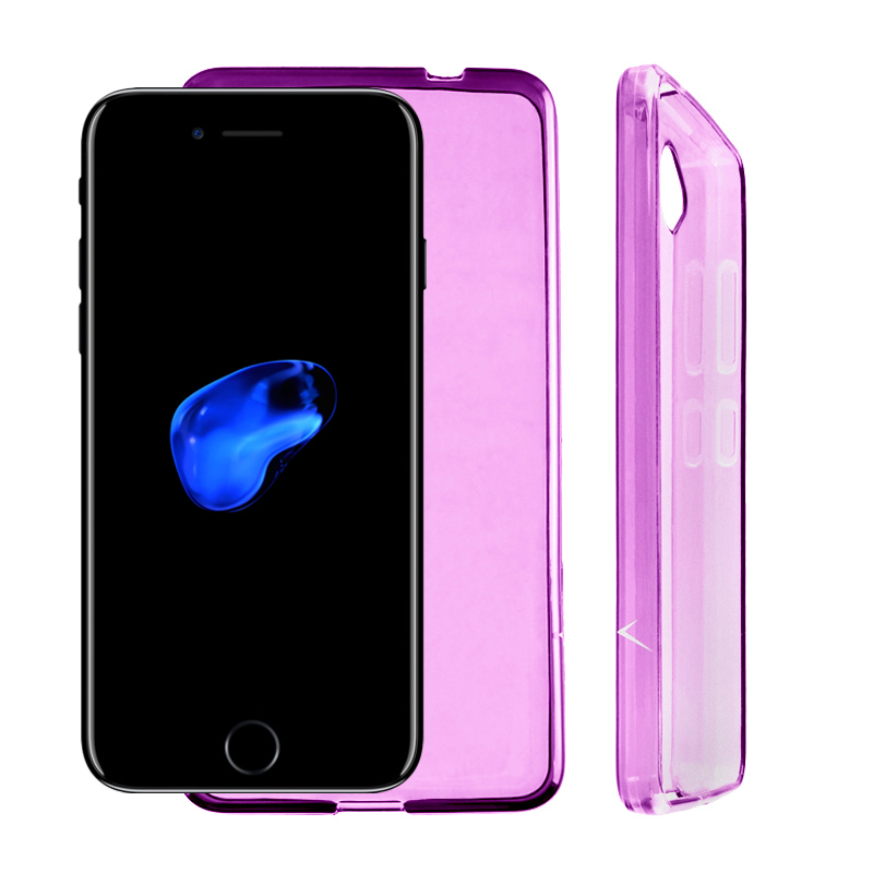 VOLTE-TEL ΘΗΚΗ IPHONE SE 2020/IPHONE 8/7 4.7" SLIMCOLOR TPU ΔΙΑΦΑΝΗ ΡΟΖ