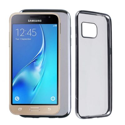 VOLTE-TEL ΘΗΚΗ SAMSUNG J3 2016 J320 FACEPLATE ELECTROPLATING GREY
