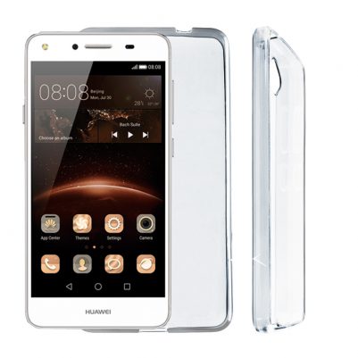 VOLTE-TEL ΘΗΚΗ HUAWEI Y5 II/Y6 II COMPACT SLIMCOLOR TPU ΔΙΑΦΑΝΗ