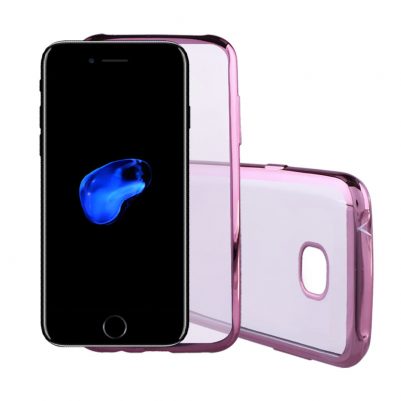 VOLTE-TEL ΘΗΚΗ IPHONE SE 2020/IPHONE 8/7 4.7" FACEPLATE ELECTROPLATING ROSE GOLD