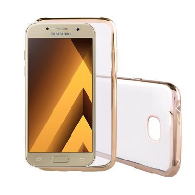 VOLTE-TEL ΘΗΚΗ SAMSUNG A3 2017 A320 FACEPLATE ELECTROPLATING GOLD