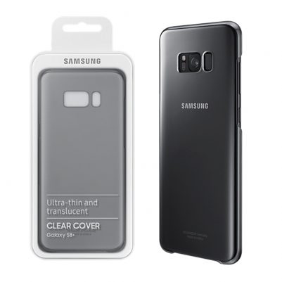 ΘΗΚΗ SAMSUNG S8 PLUS G955 CLEAR COVER EF-QG955CBEGWW BLACK PACKING OR