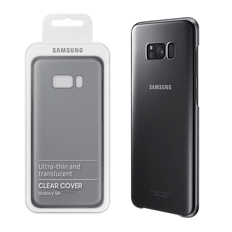 ΘΗΚΗ SAMSUNG S8 PLUS G955 CLEAR COVER EF-QG955CBEGWW BLACK PACKING OR