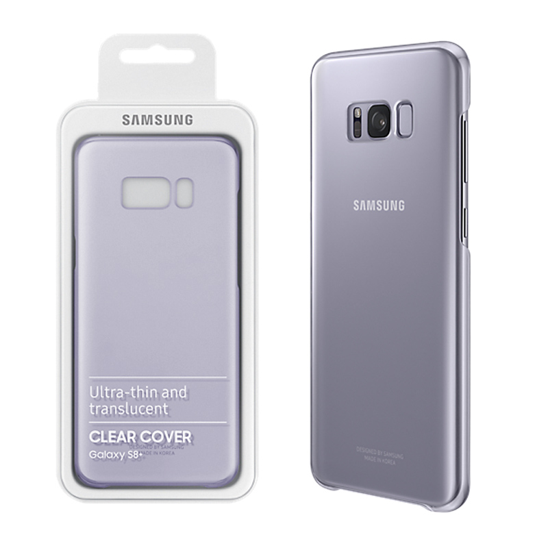 ΘΗΚΗ SAMSUNG S8 PLUS G955 CLEAR COVER EF-QG955CVEGWW VIOLET PACKING OR