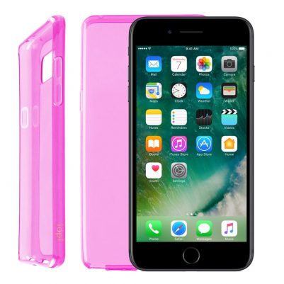 IDOL 1991 ΘΗΚΗ IPHONE SE 2020/IPHONE 8/7 4.7" AIR SLIM TPU ΔΙΑΦΑΝΗ ΡΟΖ