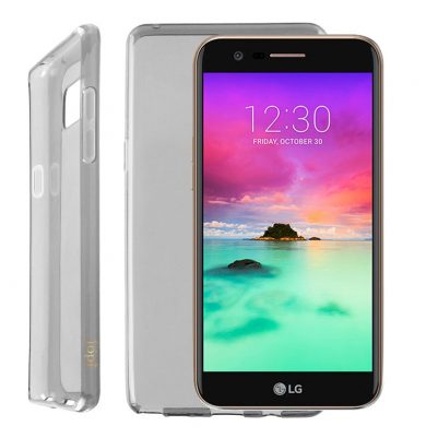IDOL 1991 ΘΗΚΗ LG K10 2017 M250 5.3" AIR SLIM TPU ΔΙΑΦΑΝΗ ΓΚΡΙ