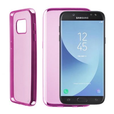 VOLTE-TEL ΘΗΚΗ SAMSUNG J5 2017 J530 FACEPLATE ELECTROPLATING FUCHSIA