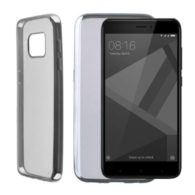 VOLTE-TEL ΘΗΚΗ XIAOMI REDMI 4X 5.0" FACEPLATE ELECTROPLATING GREY