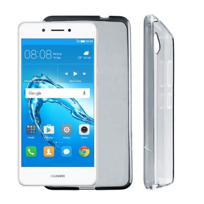 VOLTE-TEL ΘΗΚΗ HUAWEI NOVA SMART 5.0" SLIMCOLOR TPU ΔΙΑΦΑΝΗ ΓΚΡΙ