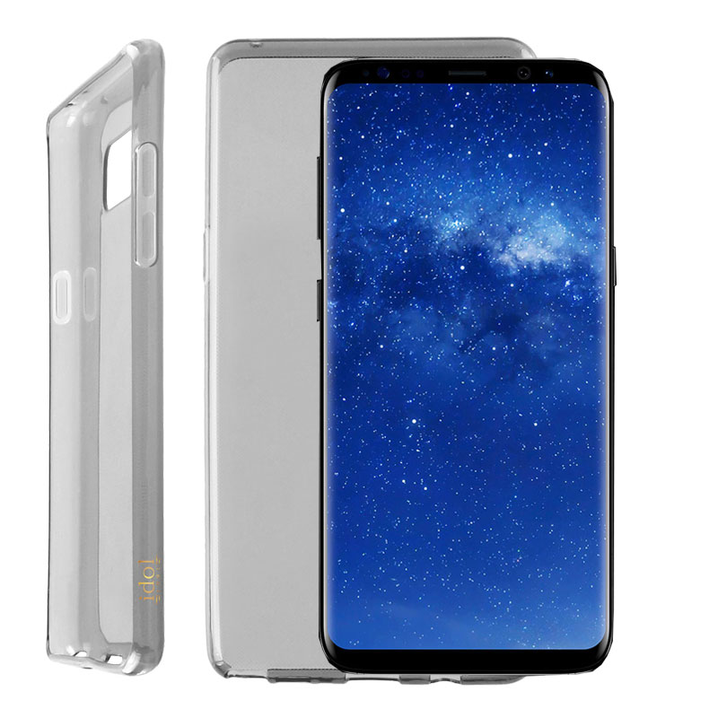 IDOL 1991 ΘΗΚΗ SAMSUNG NOTE 8 N950 6.3" AIR SLIM TPU ΔΙΑΦΑΝΗ ΓΚΡΙ