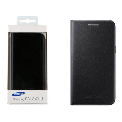 ΘΗΚΗ SAMSUNG J1 J100 FLIP COVER EF-FJ100BBEGWW BLACK PACKING OR
