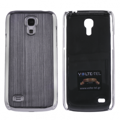 VOLTE-TEL ΘΗΚΗ SAMSUNG S4 MINI I9195 FACEPLATE ALU-BRUSH SILVER
