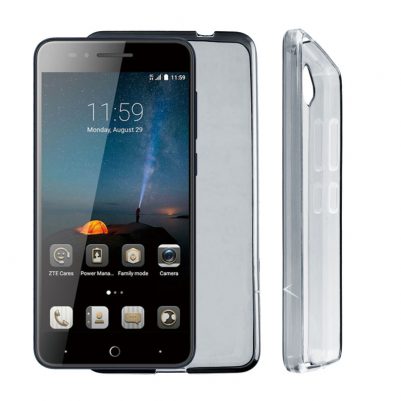 VOLTE-TEL ΘΗΚΗ ZTE BLADE A612 SLIMCOLOR TPU ΔΙΑΦΑΝΗ ΓΚΡΙ