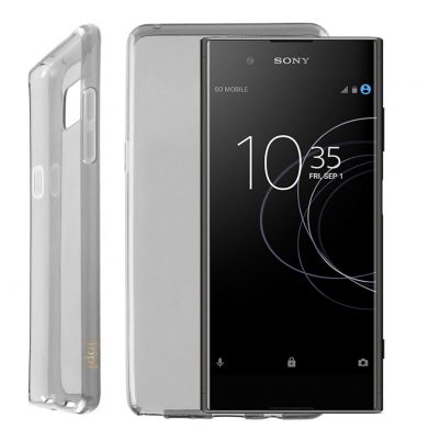 IDOL 1991 ΘΗΚΗ SONY XPERIA XA1 PLUS 5.5" AIR SLIM TPU ΔΙΑΦΑΝΗ ΓΚΡΙ
