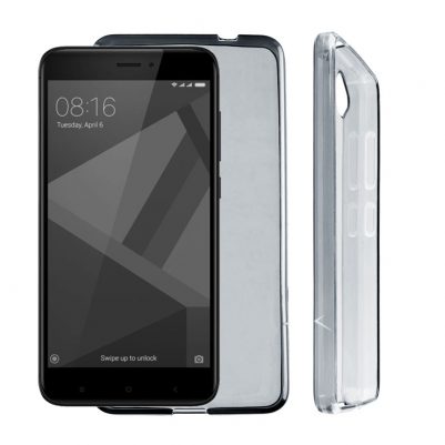 VOLTE-TEL ΘΗΚΗ XIAOMI REDMI 4X 5.0" SLIMCOLOR AIR TPU ΔΙΑΦΑΝΗ ΓΚΡΙ
