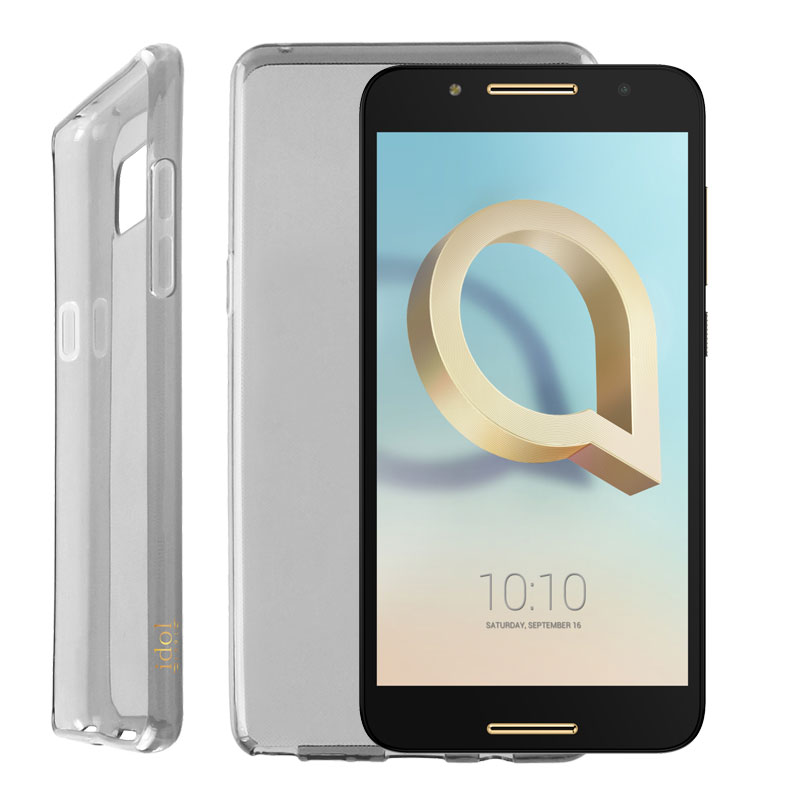 IDOL 1991 ΘΗΚΗ ALCATEL A7 5.5" AIR SLIM TPU ΔΙΑΦΑΝΗ ΓΚΡΙ