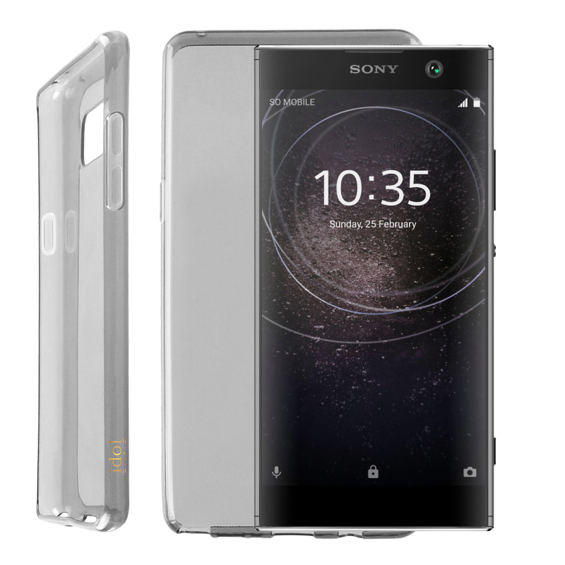 IDOL 1991 ΘΗΚΗ SONY XPERIA XA2 5.2" AIR SLIM TPU ΔΙΑΦΑΝΗ ΓΚΡΙ