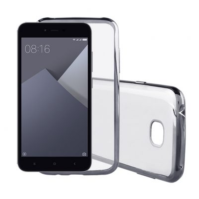 VOLTE-TEL ΘΗΚΗ XIAOMI REDMI NOTE 5A 5.5" FACEPLATE ELECTROPLATING GREY