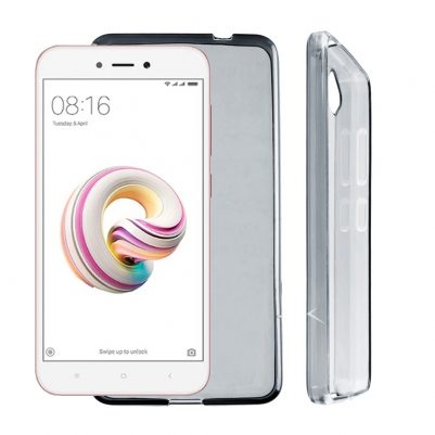 VOLTE-TEL ΘΗΚΗ XIAOMI REDMI 5A 5.0" SLIMCOLOR AIR TPU ΔΙΑΦΑΝΗ ΓΚΡΙ