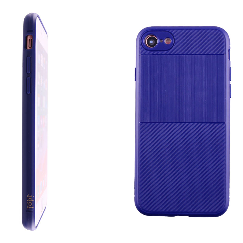 IDOL 1991 ΘΗΚΗ IPHONE SE 2020/IPHONE 8/7 4.7" CARBON TPU BLUE