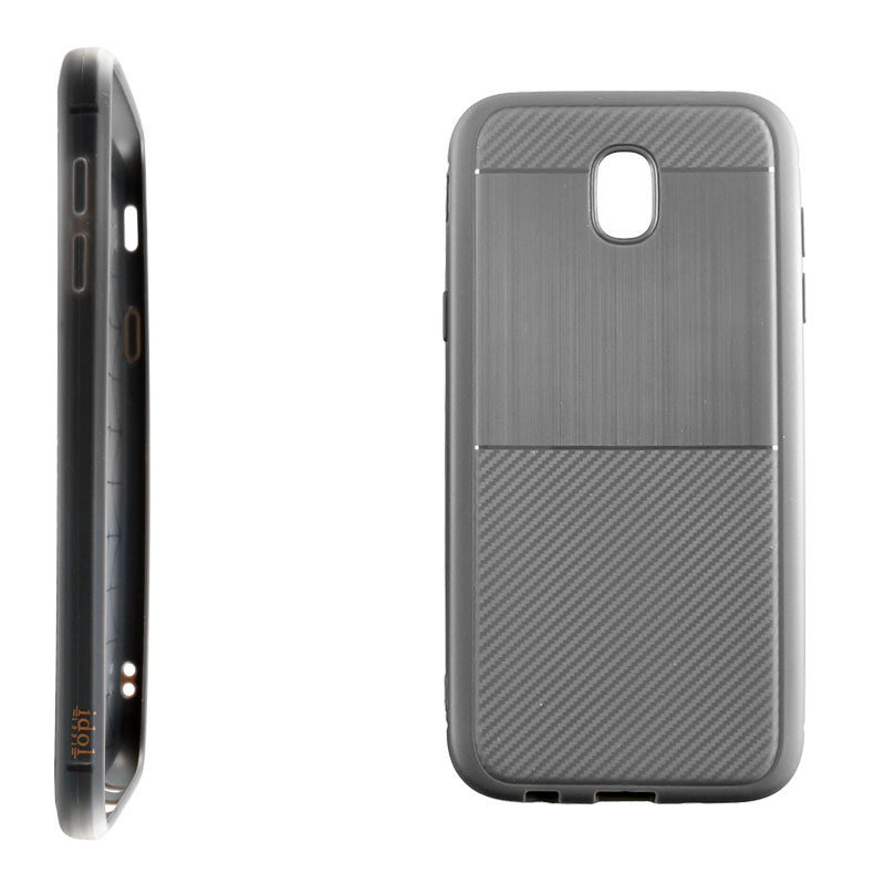 IDOL 1991 ΘΗΚΗ SAMSUNG J5 2017 J530 5.2" CARBON TPU GREY