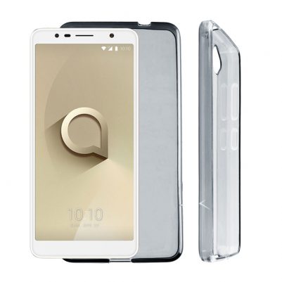 VOLTE-TEL ΘΗΚΗ ALCATEL 3C 5026 6.0" SLIMCOLOR AIR TPU ΔΙΑΦΑΝΗ ΓΚΡΙ