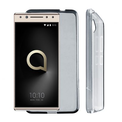 VOLTE-TEL ΘΗΚΗ ALCATEL 5 5.7" SLIMCOLOR AIR TPU ΔΙΑΦΑΝΗ ΓΚΡΙ
