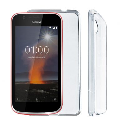 VOLTE-TEL ΘΗΚΗ NOKIA 1 4.5" SLIMCOLOR AIR TPU ΔΙΑΦΑΝΗ