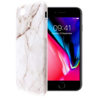 VOLTE-TEL ΘΗΚΗ IPHONE SE 2020/IPHONE 8/7 4.7" MARBLE TPU WHITE 09