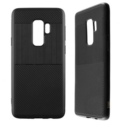 IDOL 1991 ΘΗΚΗ SAMSUNG S9 PLUS G965 6.2" CARBON TPU BLACK