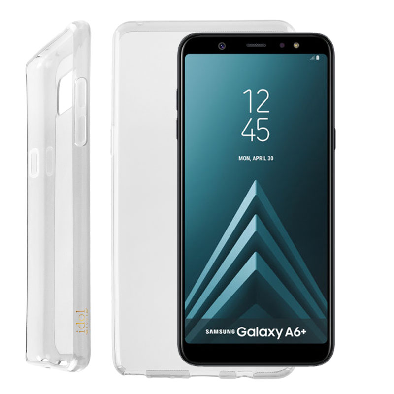 IDOL 1991 ΘΗΚΗ SAMSUNG A6 PLUS 2018 A605 6.0" AIR SLIM TPU ΔΙΑΦΑΝΗ