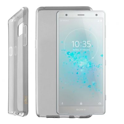 IDOL 1991 ΘΗΚΗ SONY XPERIA XZ2 5.7" AIR SLIM TPU ΔΙΑΦΑΝΗ ΓΚΡΙ