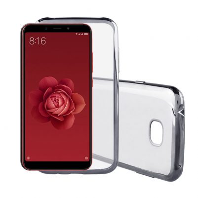 VOLTE-TEL ΘΗΚΗ XIAOMI MI A2/MI 6X 5.99" FACEPLATE ELECTROPLATING GREY