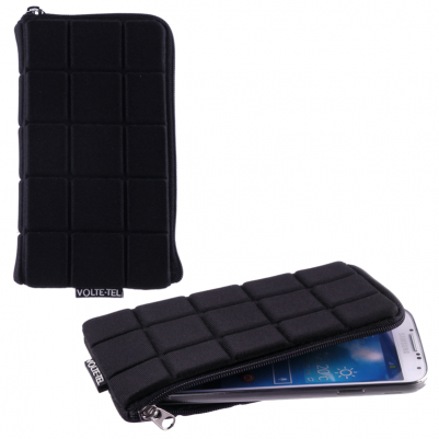 VOLTE-TEL ΘΗΚΗ ΠΟΥΓΚΙ CUBE ΜΕ ZIPPER BLACK XL