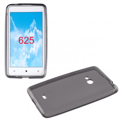 VOLTE-TEL ΘΗΚΗ NOKIA LUMIA 625 SLIMCOLOR TPU ΔΙΑΦΑΝΗ ΓΚΡΙ