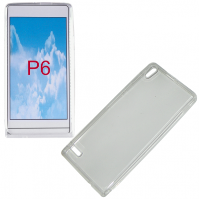 VOLTE-TEL ΘΗΚΗ HUAWEI ASCEND P6 SLIMCOLOR TPU ΔΙΑΦΑΝΗ