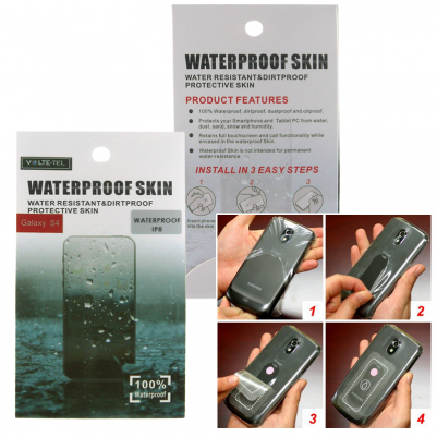 SAMSUNG I9505 S4 WATERPROOF PROTECTOR SKIN VOLTE-TEL