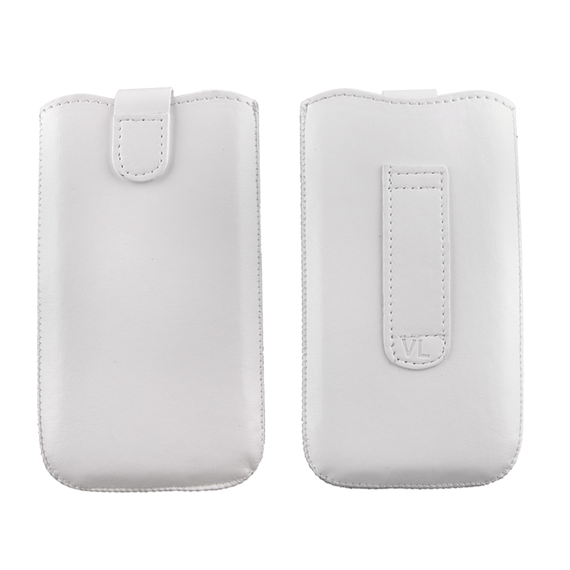VOLTE-TEL ΘΗΚΗ ΠΟΥΓΚΙ SOFTCASE LEATHER MAGNET LOOP WHITE XL