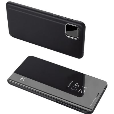 POWERTECH θήκη Clear view MOB-1706 για Xiaomi Mi 11, μαύρη
