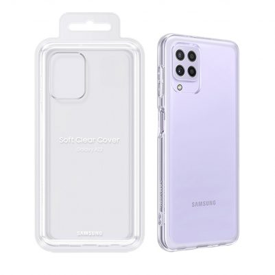 ΘΗΚΗ SAMSUNG A22 4G A225 6.4" SOFT CLEAR COVER EF-QA225TTEGEU TRANSPARENT PACKING OR