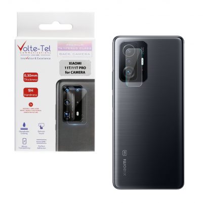 VOLTE-TEL TEMPERED GLASS XIAOMI 11T/11T PRO 6.67" 9H 0.30mm FOR CAMERA