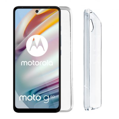 VOLTE-TEL ΘΗΚΗ MOTOROLA MOTO G60/G60s 6.5" SLIMCOLOR AIR TPU CAMERA GUARD ΔΙΑΦΑΝΗ