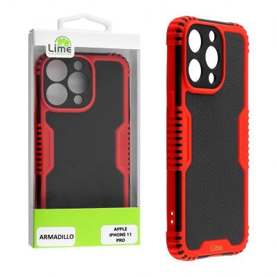 LIME ΘΗΚΗ IPHONE 11 PRO 5.8" ARMADILLO CAMERA GUARD RED