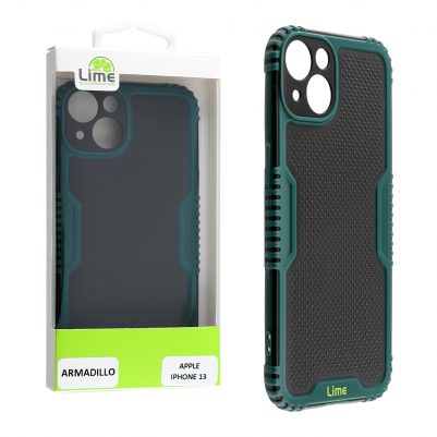 LIME ΘΗΚΗ IPHONE 13 6.1" ARMADILLO CAMERA GUARD GREEN