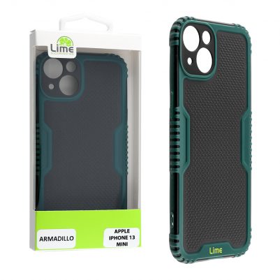 LIME ΘΗΚΗ IPHONE 13 MINI 5.4" ARMADILLO CAMERA GUARD GREEN