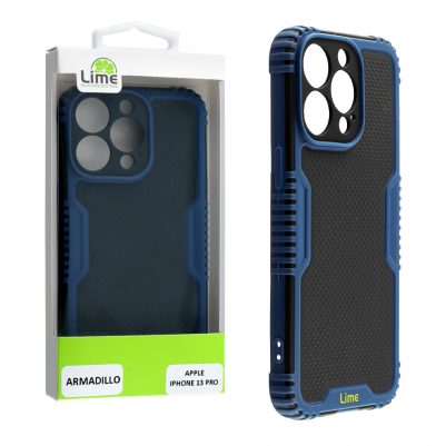 LIME ΘΗΚΗ IPHONE 13 PRO 6.1" ARMADILLO CAMERA GUARD BLUE