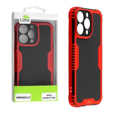 LIME ΘΗΚΗ IPHONE 13 PRO 6.1" ARMADILLO CAMERA GUARD RED