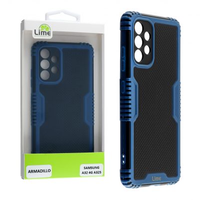 LIME ΘΗΚΗ SAMSUNG A32 4G A325 6.4" ARMADILLO CAMERA GUARD BLUE