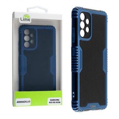 LIME ΘΗΚΗ SAMSUNG A53 5G A536 6.46" ARMADILLO CAMERA GUARD BLUE