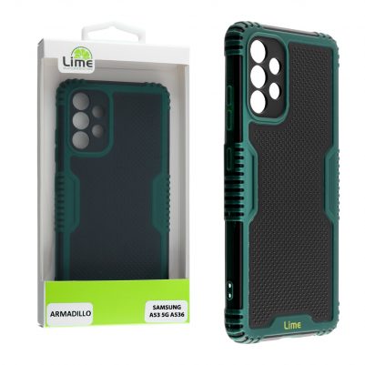 LIME ΘΗΚΗ SAMSUNG A53 5G A536 6.46" ARMADILLO CAMERA GUARD GREEN